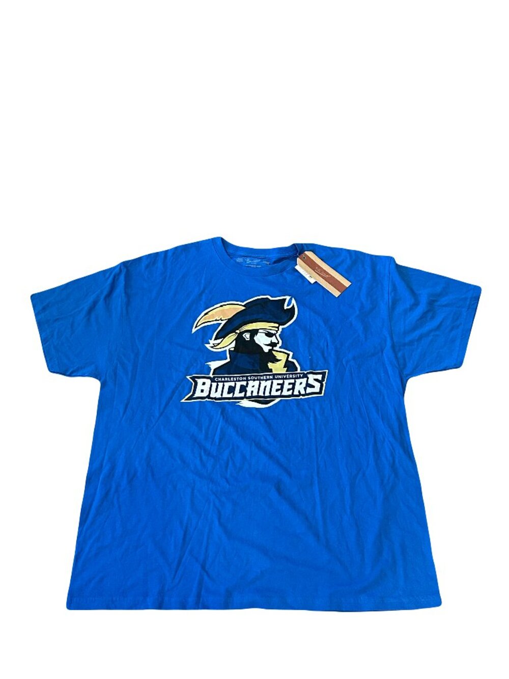 NWT Charleston Southern Buccaneers The Victory Royal Blue Logo T-Shirt